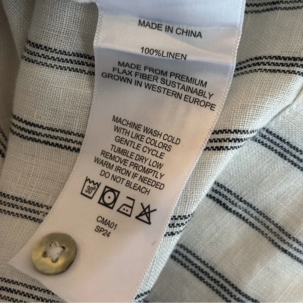 Mara Hoffman Swim Chevron Braided Sleeve Cover Up Dress Medium Maximalist